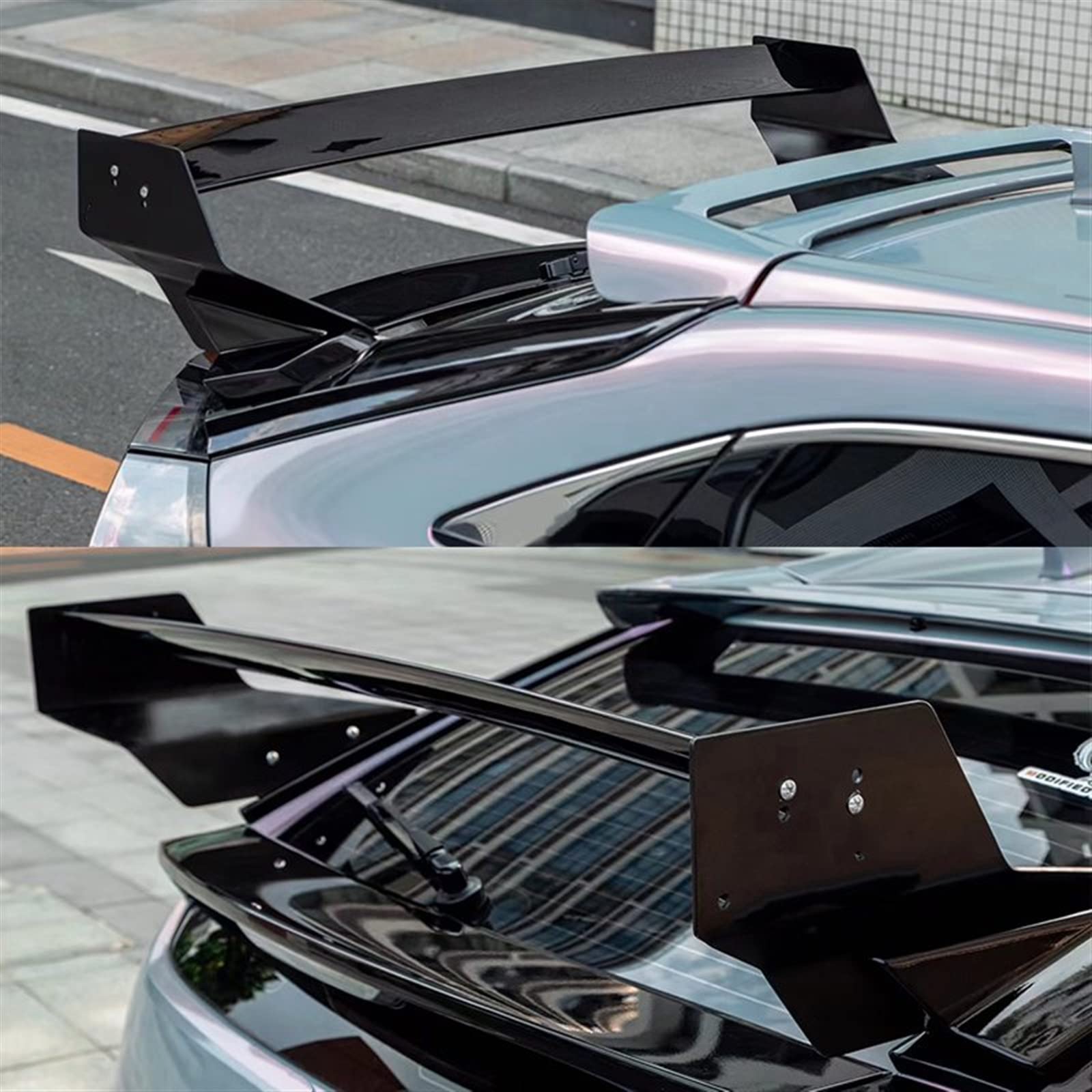 ホンダシビックFK7.FK8 無限風リアウィング Amazon.co.jp: リアウイング シビック ハッチバック スポーティ